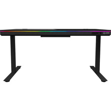 Компьютерный стол LORGAR PRO 80G Glass Black (LRG-DP80G)