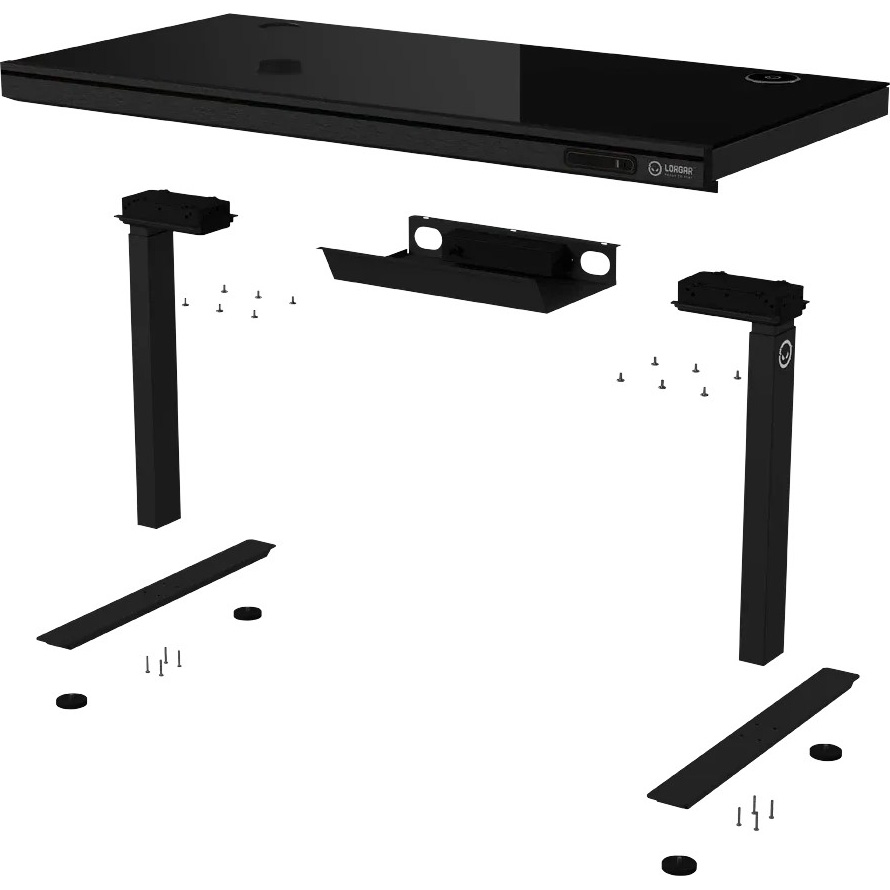 Покупка Компьютерный стол LORGAR PRO 80G Glass Black (LRG-DP80G)