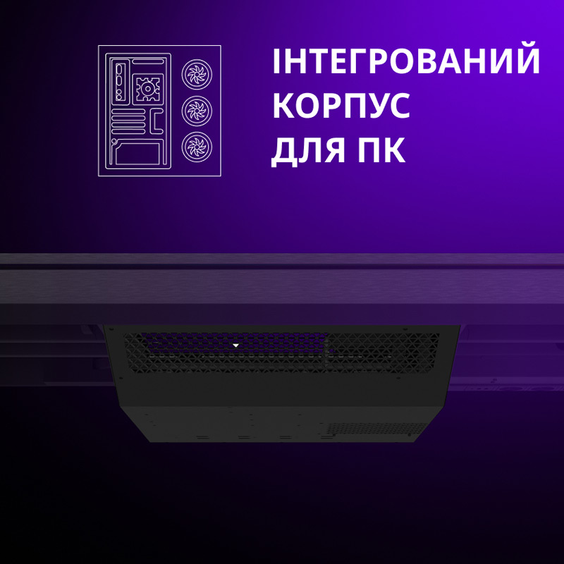 Заказать Компьютерный стол LORGAR ELITE 90W Wood Black (LRG-DE90W)