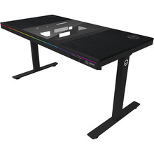 Компьютерный стол LORGAR ELITE 90W Wood Black (LRG-DE90W)