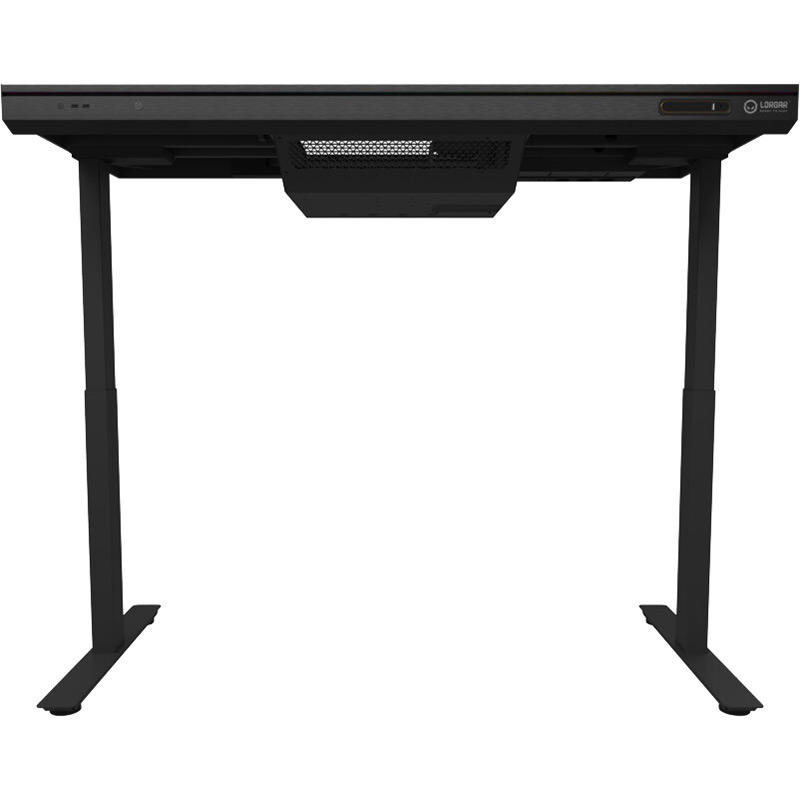 Компьютерный стол LORGAR ELITE 90G Glass Black (LRG-DE90G) Высота 1160