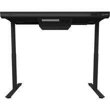 Компьютерный стол LORGAR ELITE 90G Glass Black (LRG-DE90G)