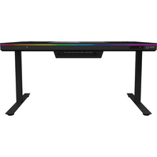 Компьютерный стол LORGAR ELITE 90G Glass Black (LRG-DE90G)