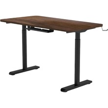 Стол SIHOO D05 Walnut/Black (D05-104/D05-107)