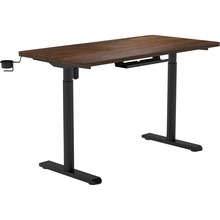 Стол SIHOO D05 Walnut/Black (D05-104/D05-107)