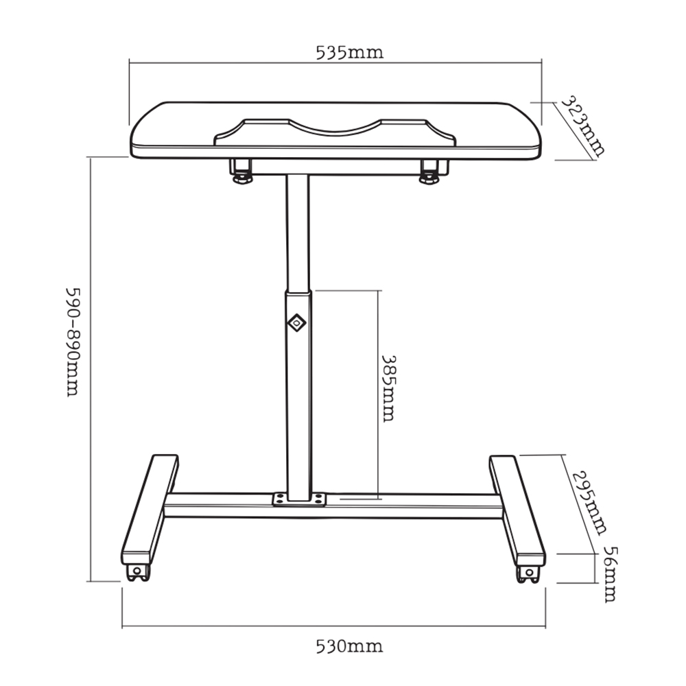 Фото Компьютерный стол ITECH White (TS-9)