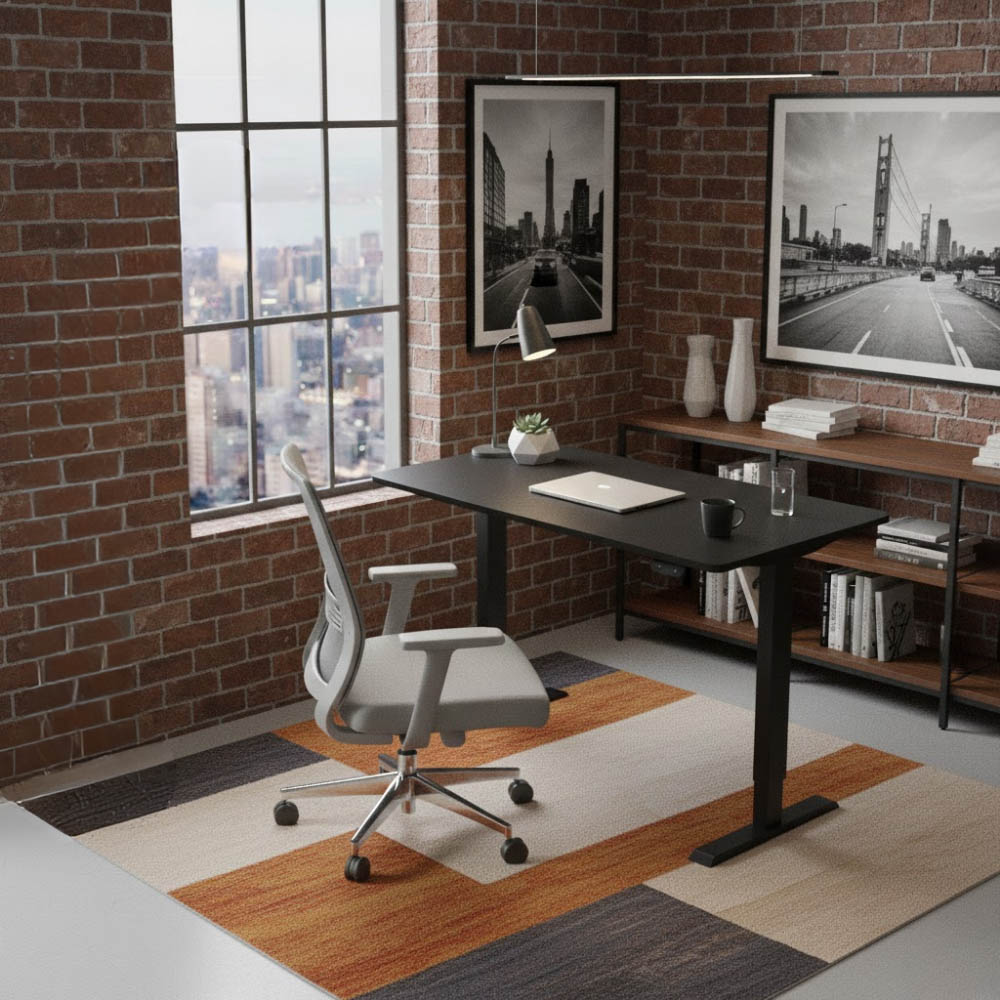 В Фокстрот Компьютерный стол ITECH Black (MT12BB)