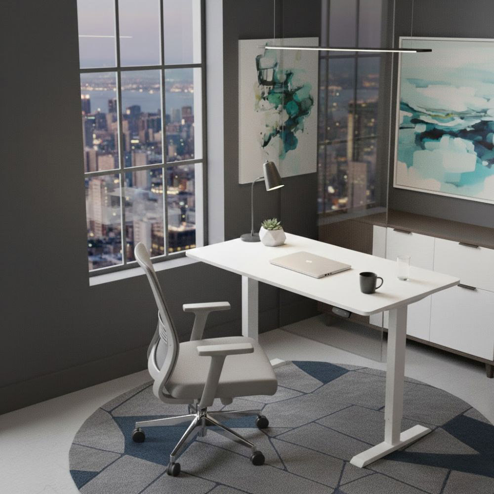 В Фокстрот Компьютерный стол ITECH White (MT12BW)