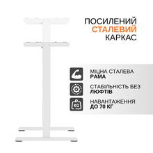 Компьютерный стол ITECH White (MT12BW)