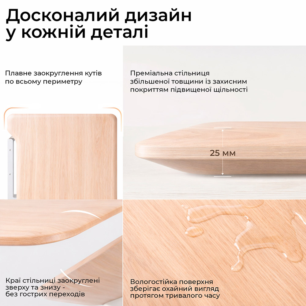 Компьютерный стол SIHOO D07 1.6 m Maple White (D07B-102/D07J-102-AB) Высота 120