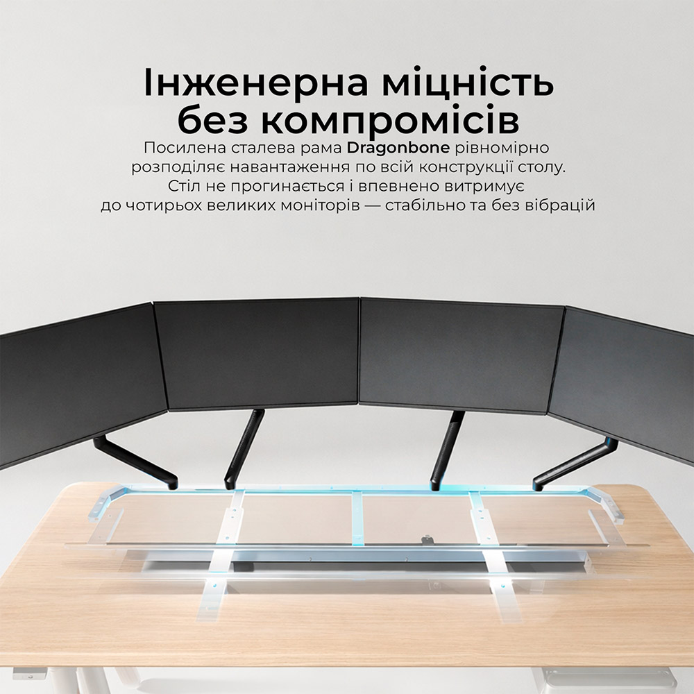 Обзор Компьютерный стол SIHOO D07 1.6 m Maple White (D07B-102/D07J-102-AB)