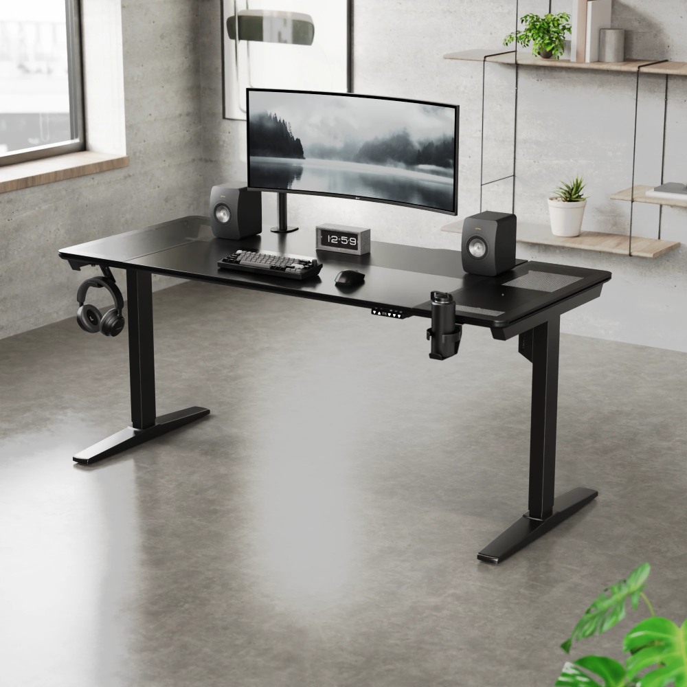 Фото 15 Комп'ютерний стіл TX3 LAB-X Black (TEGD-7031101.11)