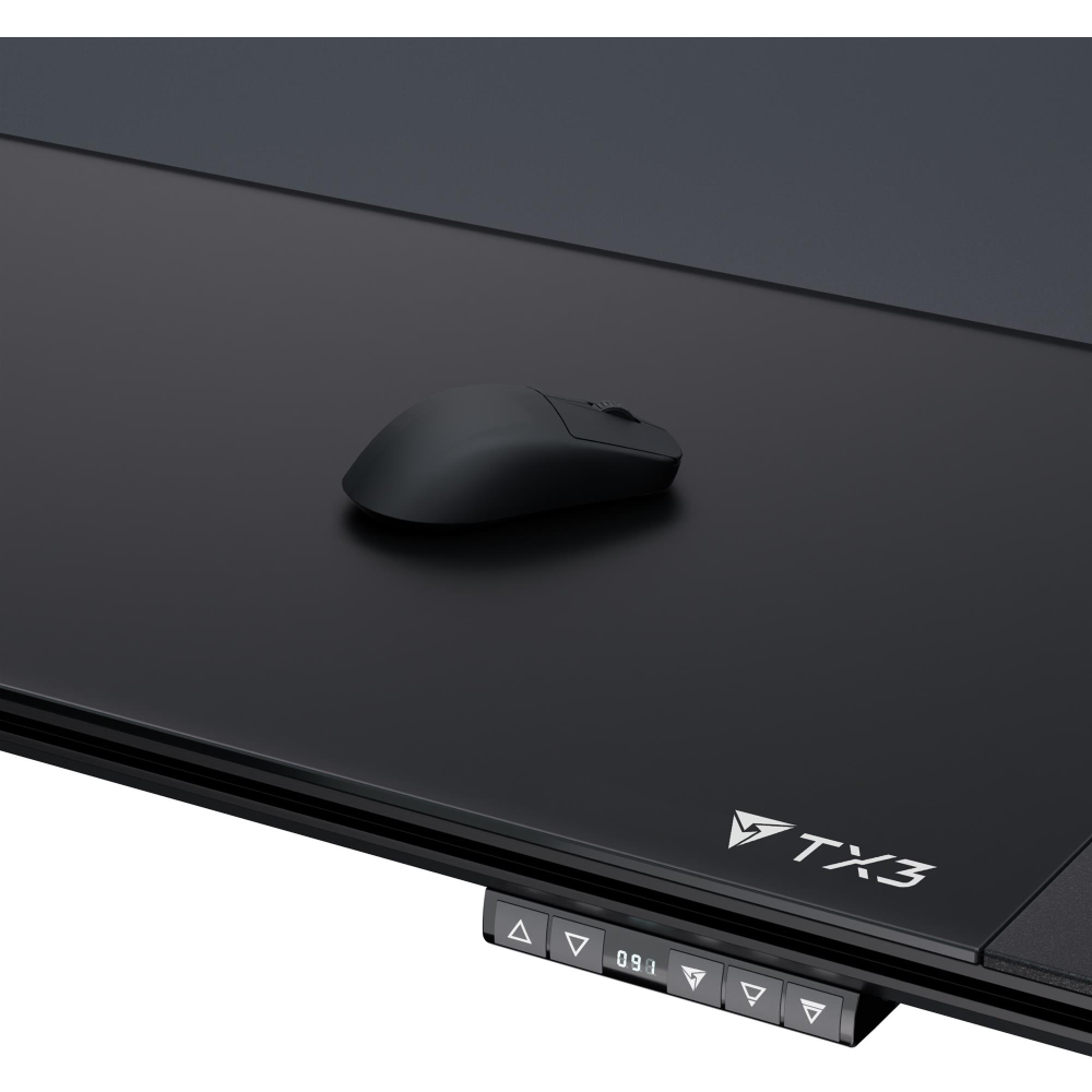 Зовнішній вигляд Комп'ютерний стіл TX3 LAB-X Black (TEGD-7031101.11)