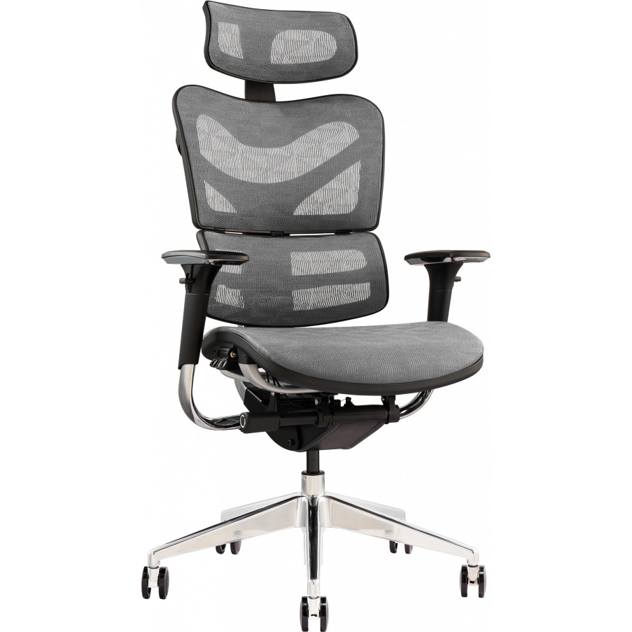 Кресло GT RACER X-782 Gray (W-70) Тип для персонала