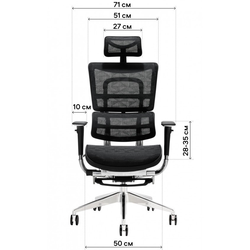 Зображення Крісло GT RACER X-801L Bright Grey (W-20 B-40)