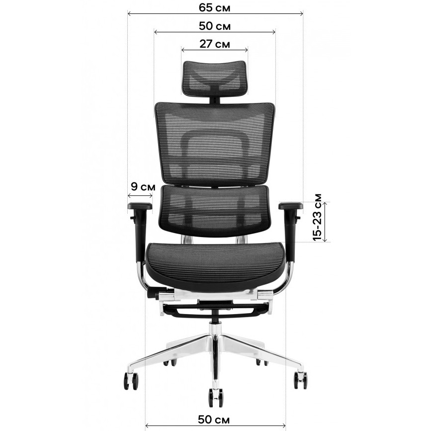 У Фокстрот Крісло GT RACER X-802L Bright Grey (W-20 B-40)