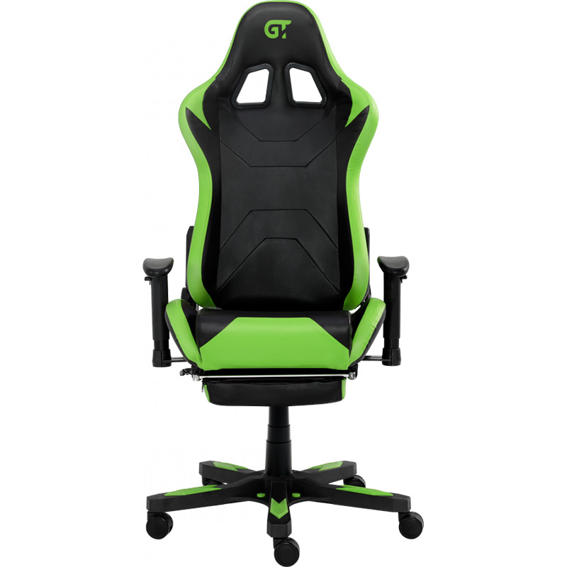 

Кресло GT RACER X-2535-F Black/Green, X-2535-F Black/Green