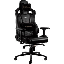 Кресло NOBLECHAIRS EPIC Real Leather Black (NBL-RL-BLA-001)