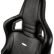 Кресло NOBLECHAIRS EPIC Real Leather Black (NBL-RL-BLA-001)