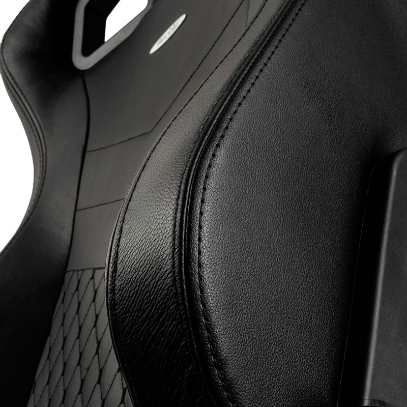 Кресло NOBLECHAIRS EPIC Real Leather Black (NBL-RL-BLA-001) Материал обивки кожа