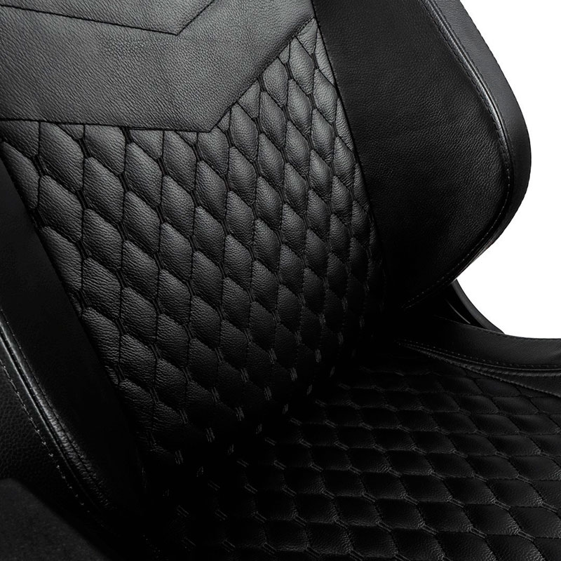 Кресло NOBLECHAIRS EPIC Real Leather Black (NBL-RL-BLA-001) Материал корпуса металл