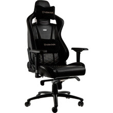 Кресло NOBLECHAIRS EPIC Black/Gold (NBL-PU-GOL-002)