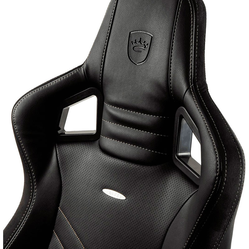 Кресло NOBLECHAIRS EPIC Black/Gold (NBL-PU-GOL-002) Тип для геймера