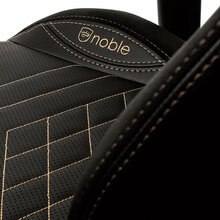 Кресло NOBLECHAIRS EPIC Black/Gold (NBL-PU-GOL-002)