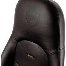 Кресло NOBLECHAIRS ICON Real Leather Black (NBL-ICN-RL-BLA)