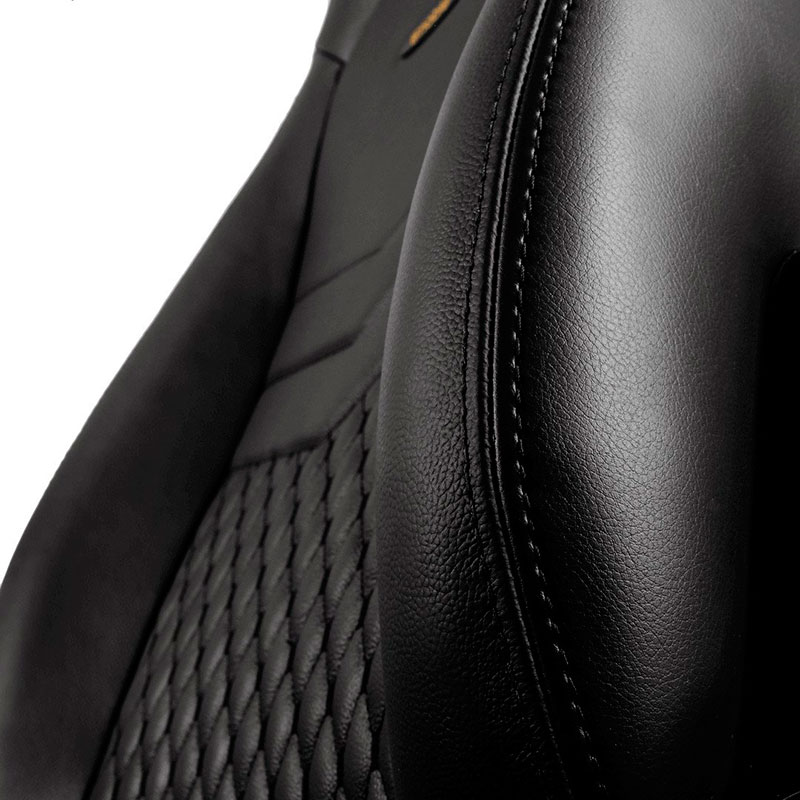 Кресло NOBLECHAIRS ICON Real Leather Black (NBL-ICN-RL-BLA) Материал обивки кожа