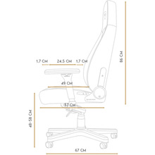 Кресло NOBLECHAIRS ICON Real Leather Black (NBL-ICN-RL-BLA)