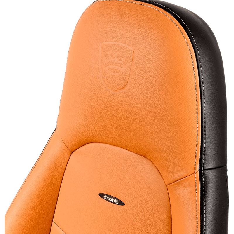 Кресло NOBLECHAIRS ICON Real Leather Cognac/Black (NBL-ICN-RL-CBK) Тип для геймера