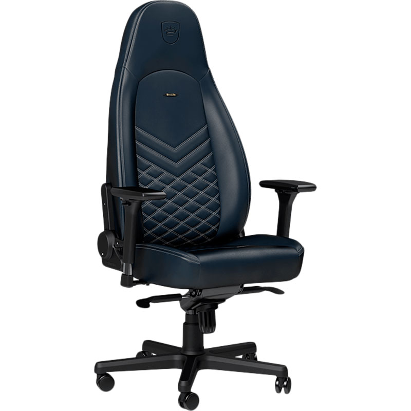 В интернет магазине Кресло NOBLECHAIRS ICON Real Leather Midnight Blue/Graphite (NBL-ICN-RL-MBG)