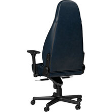 Кресло NOBLECHAIRS ICON Real Leather Midnight Blue/Graphite (NBL-ICN-RL-MBG)