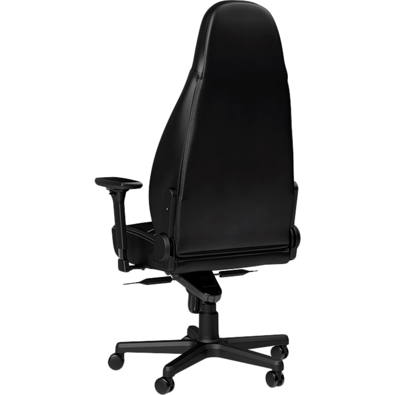 В Фокстрот Кресло NOBLECHAIRS ICON Black/Platinum White (NBL-ICN-PU-BPW)