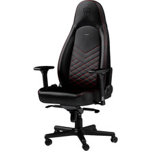 Крісло NOBLECHAIRS ICON Black/Gold (NBL-ICN-PU-GOL)