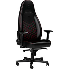 Крісло NOBLECHAIRS ICON Black/Gold (NBL-ICN-PU-GOL)