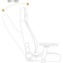 Крісло NOBLECHAIRS ICON Black/Gold (NBL-ICN-PU-GOL)