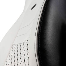 Кресло NOBLECHAIRS ICON White/Black (NBL-ICN-PU-WBK)