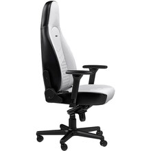 Кресло NOBLECHAIRS ICON White/Black (NBL-ICN-PU-WBK)