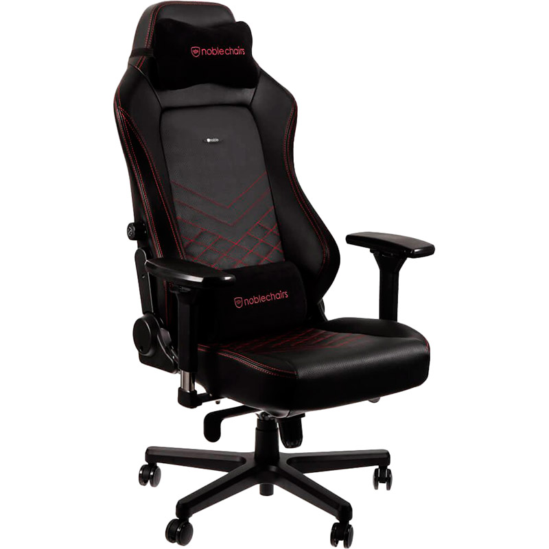 Кресло NOBLECHAIRS HERO Black/Red (NBL-HRO-PU-BRD)