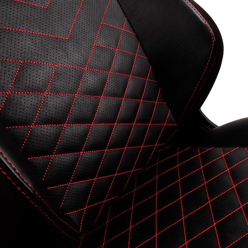 Внешний вид Кресло NOBLECHAIRS HERO Black/Red (NBL-HRO-PU-BRD)