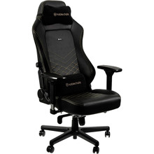 Кресло NOBLECHAIRS HERO Black/Gold (NBL-HRO-PU-GOL)