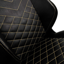 Кресло NOBLECHAIRS HERO Black/Gold (NBL-HRO-PU-GOL)