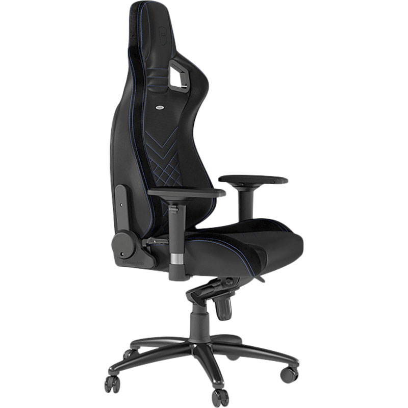 Кресло NOBLECHAIRS EPIC Black/Blue (NBL-PU-BLU-002) Материал корпуса металл