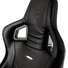 Крісло NOBLECHAIRS EPIC Black/Blue (NBL-PU-BLU-002)