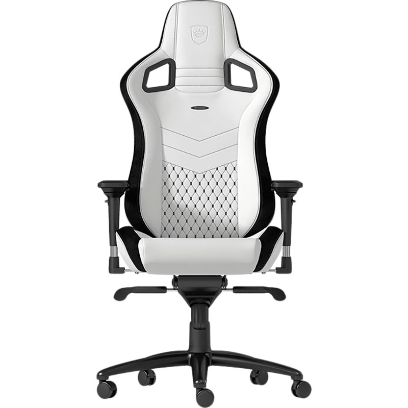 Крісло NOBLECHAIRS EPIC White/Black (NBL-PU-WHT-001) Тип для геймера