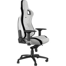 Крісло NOBLECHAIRS EPIC White/Black (NBL-PU-WHT-001)