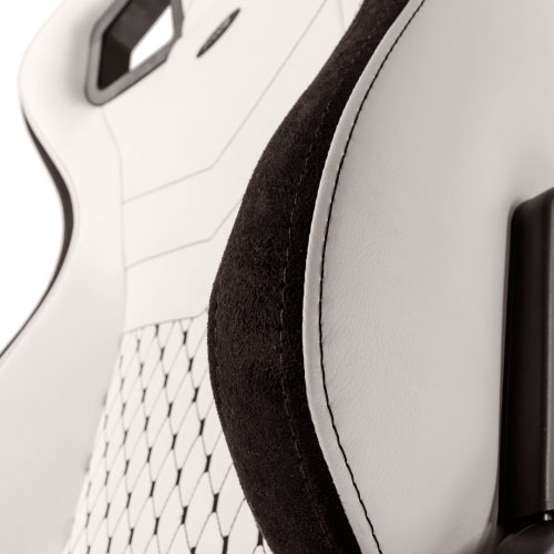 Замовити Крісло NOBLECHAIRS EPIC White/Black (NBL-PU-WHT-001)