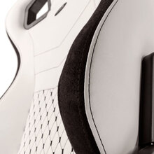 Крісло NOBLECHAIRS EPIC White/Black (NBL-PU-WHT-001)